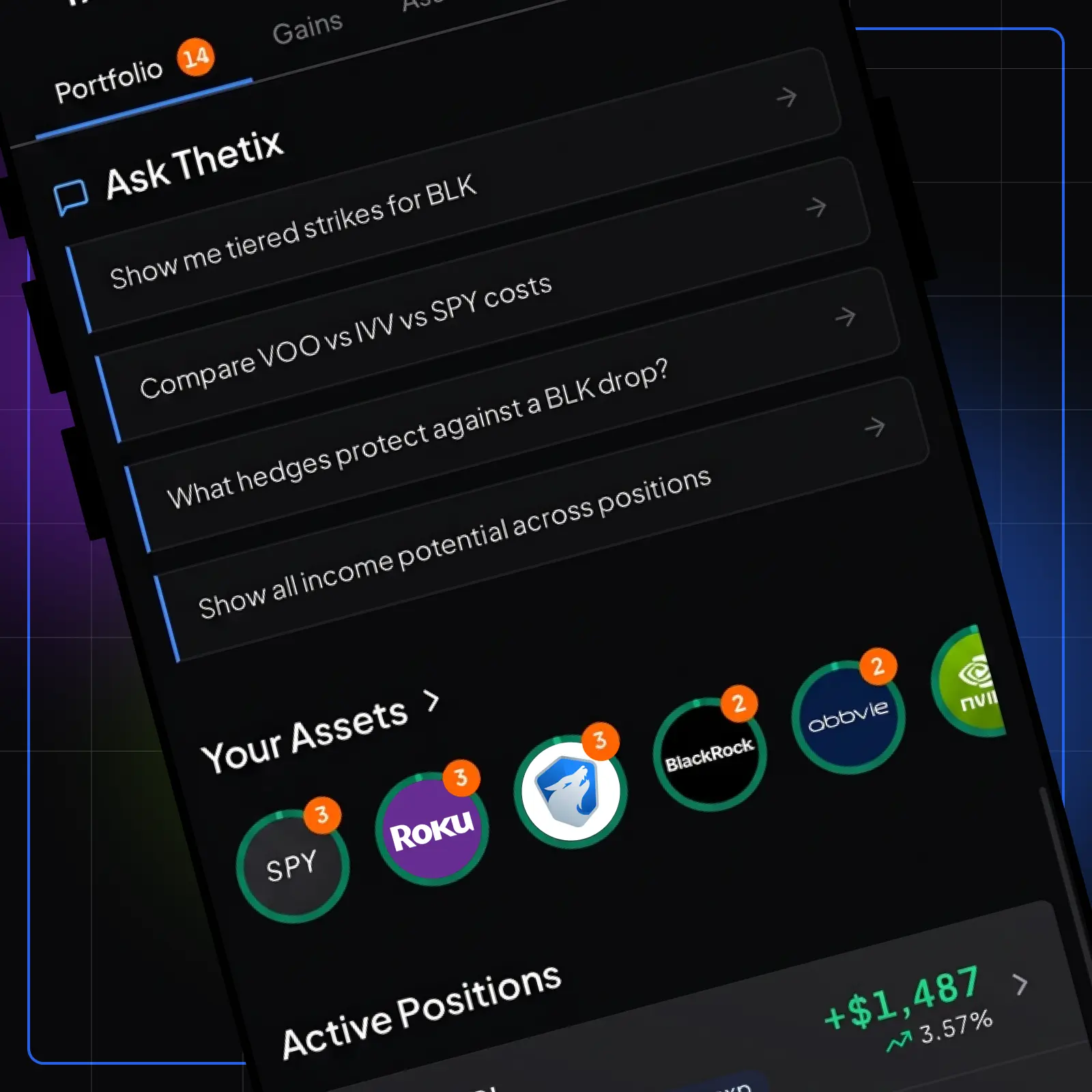 Portfolio-aware